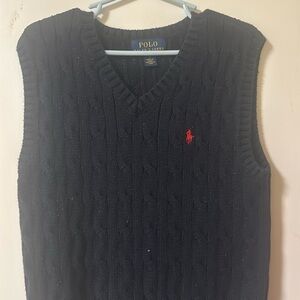 Polo Ralph Lauren Cable Knit Cotton Vest